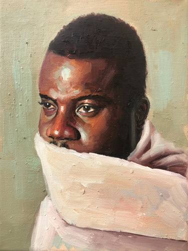 Original Contemporary People Painting by Etuk Unyime