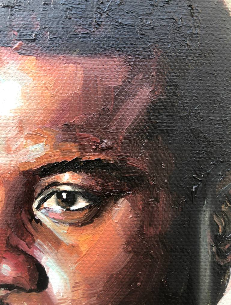 Original Contemporary People Painting by Etuk Unyime