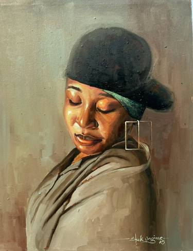Original Contemporary People Painting by Etuk Unyime