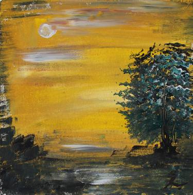 Print of Landscape Paintings by Eris Nurhasanah