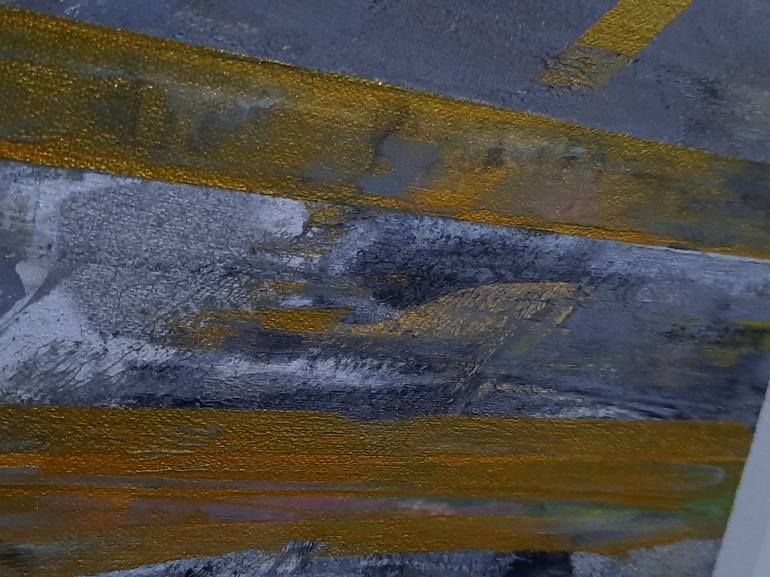 Original Abstract Expressionism Abstract Painting by Eris Nurhasanah