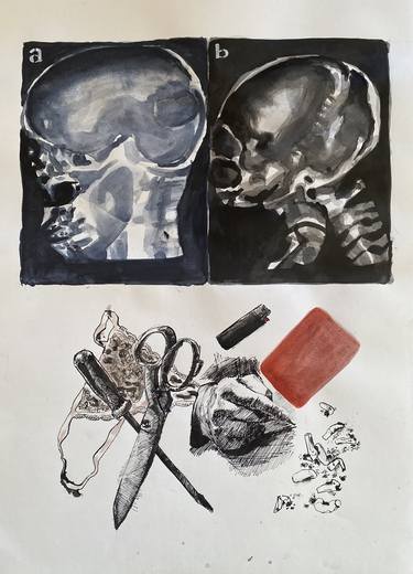 Original Conceptual People Drawings by Dimitrije Mičić