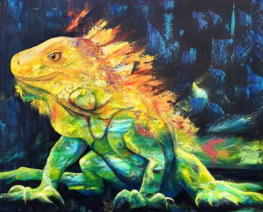 Original Impressionism Animal Paintings by Stephanie Leyden