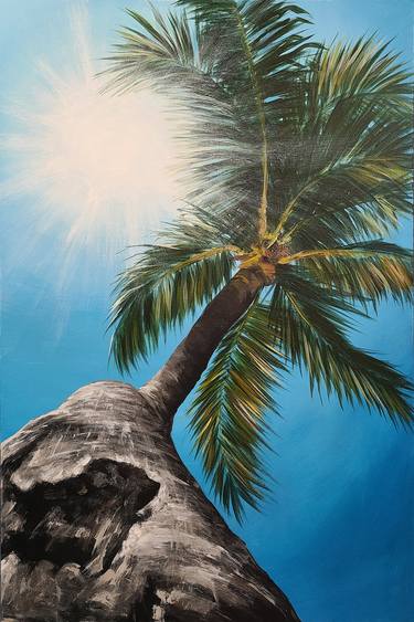 Original Realism Beach Paintings by Stephanie Leyden