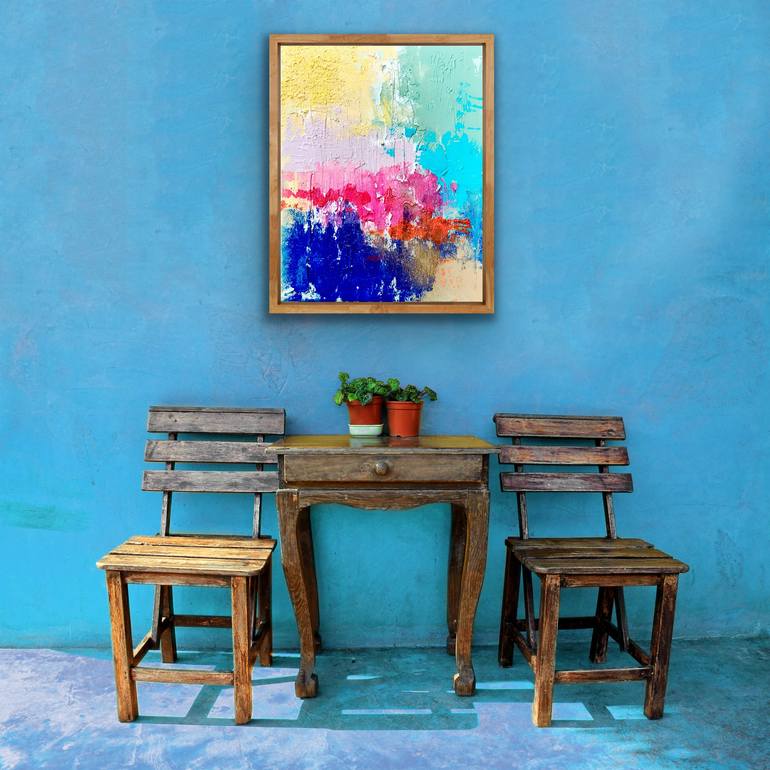 Original Contemporary Abstract Painting by Magda BłAszkiewicz