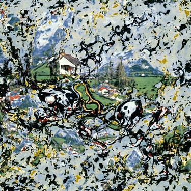 If Pollock Painted a Swiss Landscape thumb