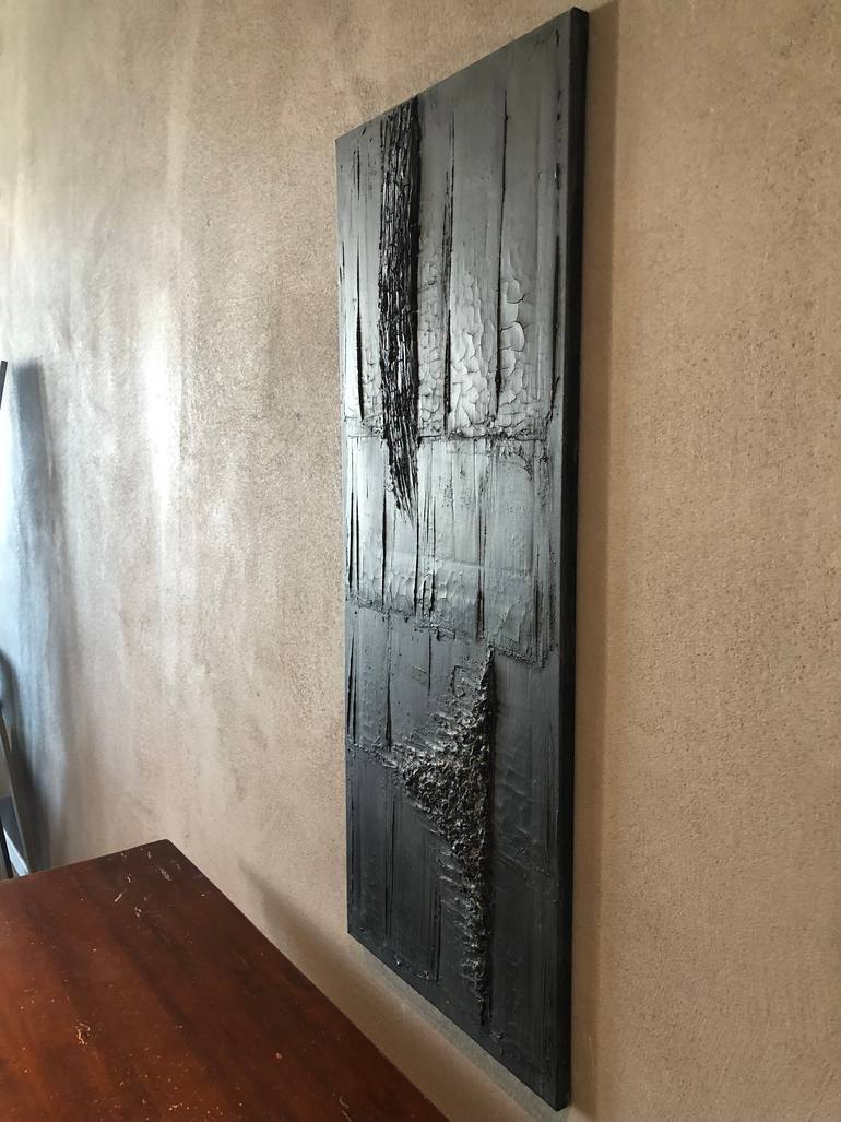 Original Minimalism Abstract Painting by Monika Kovacs