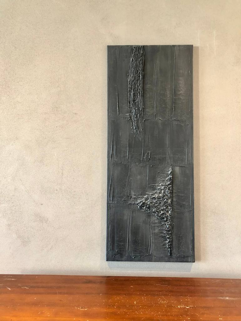 Original Minimalism Abstract Painting by Monika Kovacs