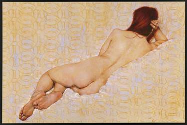 Print of Figurative Nude Paintings by krzysztof kargol
