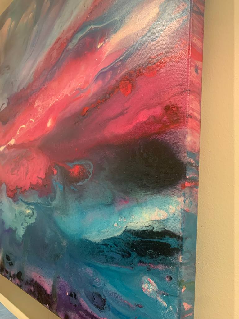 Original Abstract Expressionism Nature Painting by Maite Ciurana