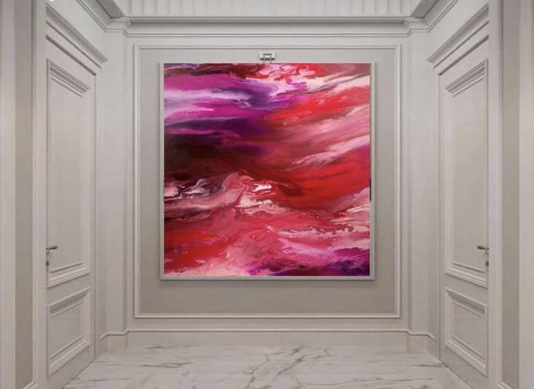 Original Abstract Expressionism Nature Painting by Maite Ciurana