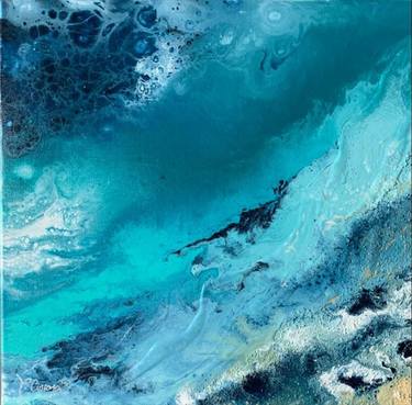 Original Expressionism Seascape Paintings by Maite Ciurana