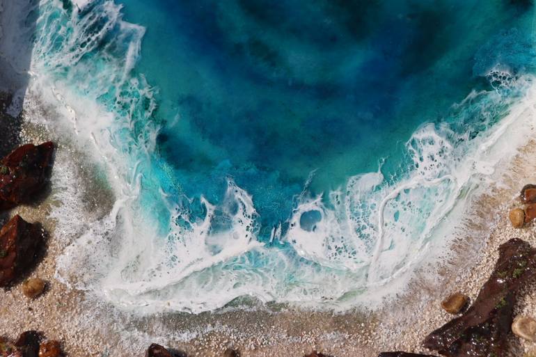 Original Modernism Beach Painting by Ana Taborda