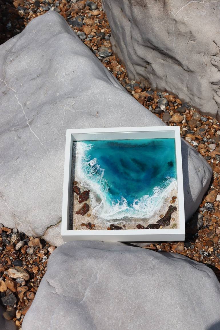 Original Modernism Beach Painting by Ana Taborda