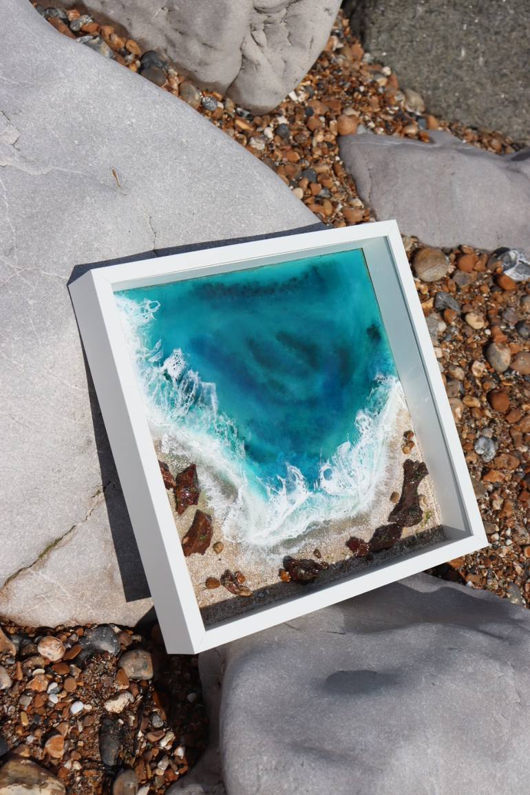 Original Modernism Beach Painting by Ana Taborda
