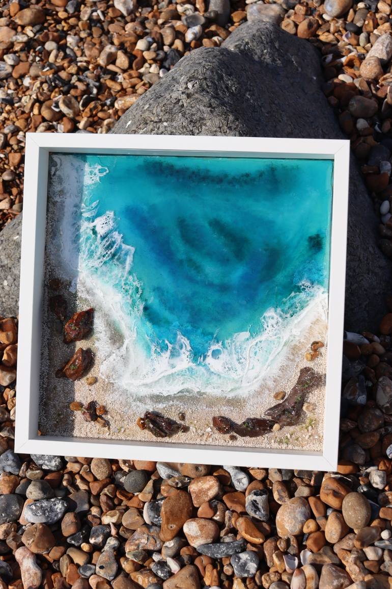 Original Modernism Beach Painting by Ana Taborda