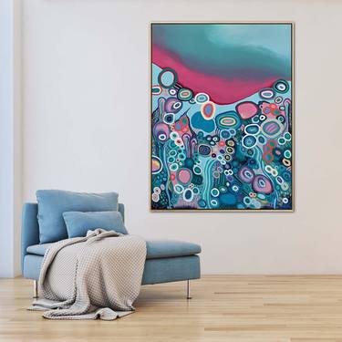 Original Abstract Paintings by Helen Joy Newman