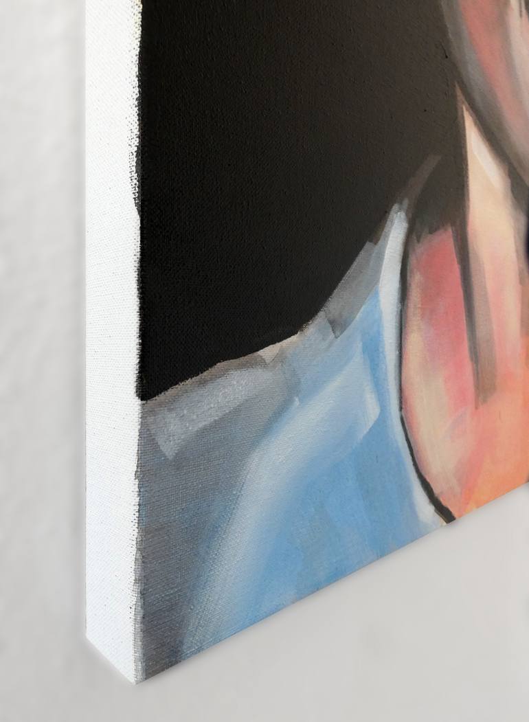 Original Portraiture Cinema Painting by Antonio Sierra Ramos