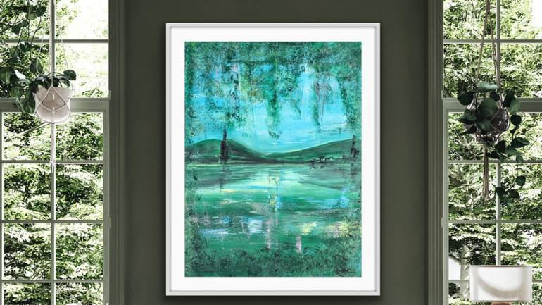 Original Abstract Landscape Painting by Kate Chadwick-Jones