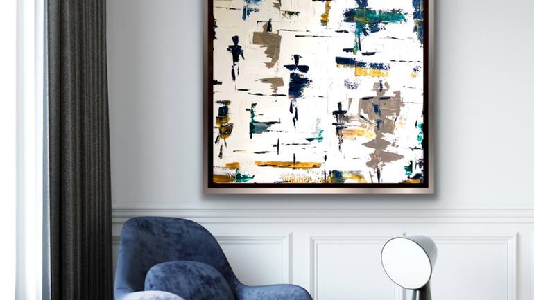 Original Abstract Painting by Kate Chadwick-Jones