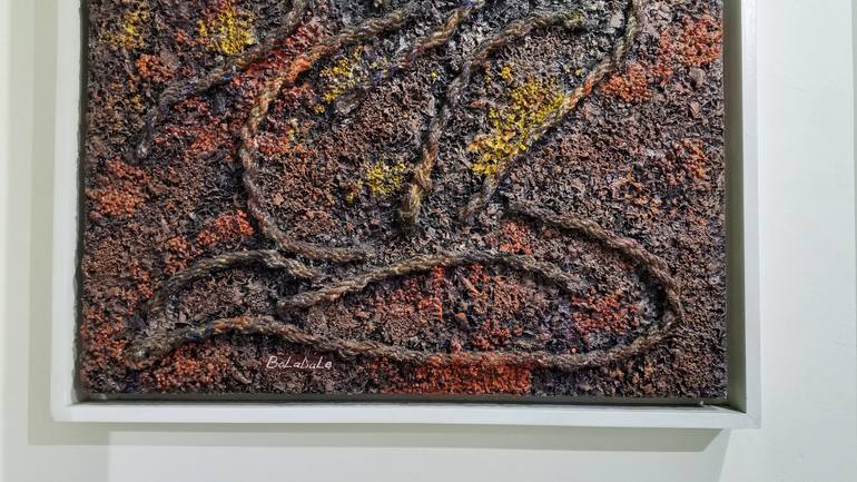Original Abstract Expressionism Abstract Mixed Media by Boladale Ige