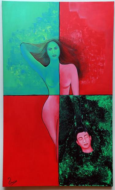 Original Conceptual Women Paintings by Shamlee Asb