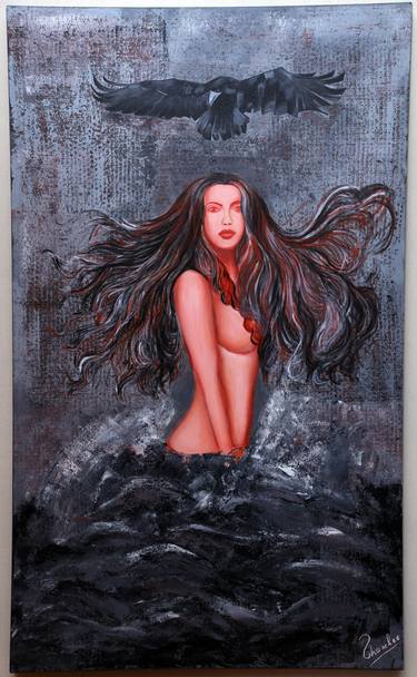 Original Conceptual Women Paintings by Shamlee Asb