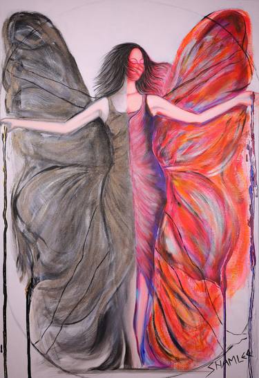 Original Conceptual Women Paintings by Shamlee Asb