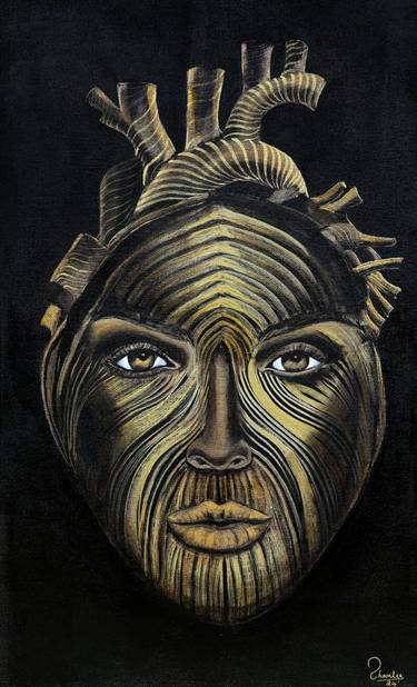 Original Art Deco Body Mixed Media by Shamlee Asb