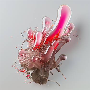 Original Artificial Intelligence Abstract Digital by Deniz Kozakiewicz