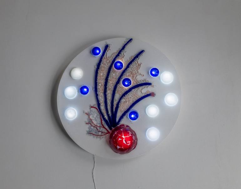 Original Light Sculpture by Joke Parmentier