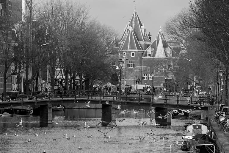 Original Architecture Photography by Mineia Martins | Contemporary Art on Paper | The Waag and the Birds
