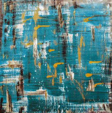 Original Abstract Expressionism Abstract Painting by Miranda Meredith