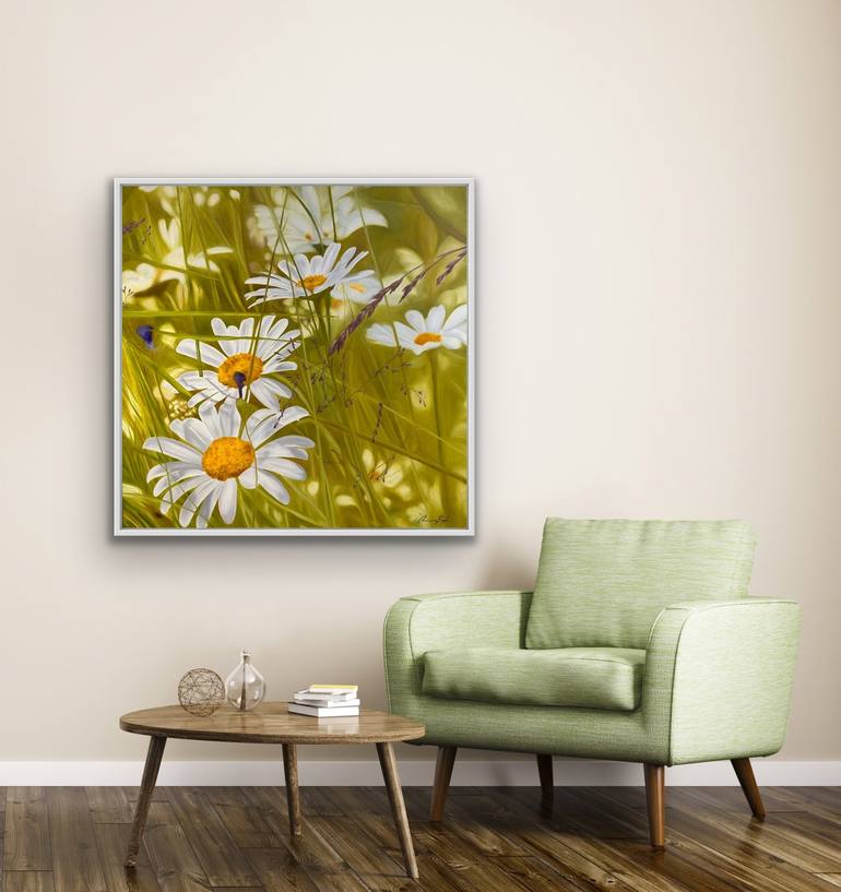 Original Contemporary Floral Painting by Charmaine Boyle