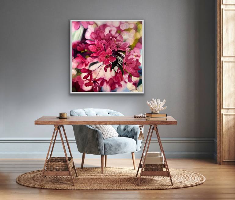 Original Contemporary Floral Painting by Charmaine Boyle