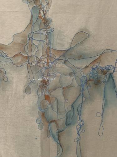 Original Conceptual Abstract Mixed Media by Elizabeth Hefty-Khoury