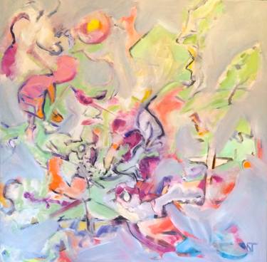Original Abstract Paintings by Norma Trimborn
