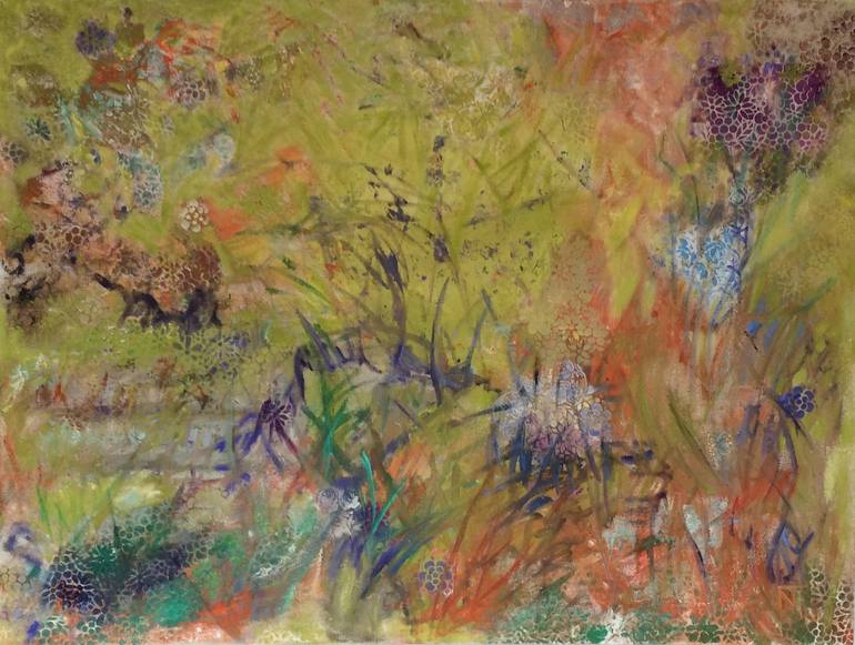 The Meadow Painting by Norma Trimborn | Saatchi Art
