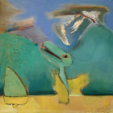 Original Abstract Landscape Paintings by Norma Trimborn