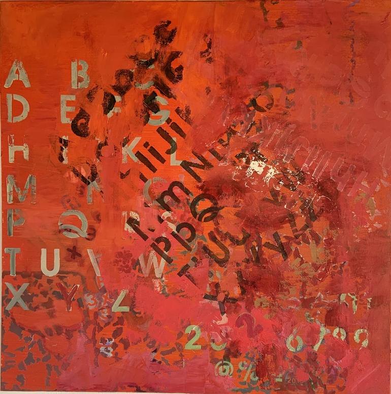 The Alphabet Of Life Painting by Norma Trimborn | 