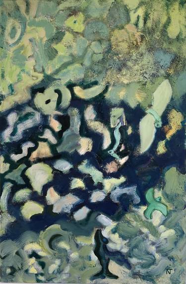 Original Abstract Expressionism Nature Paintings by Norma Trimborn