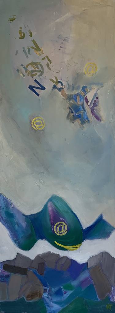 Original Abstract Nature Paintings by Norma Trimborn