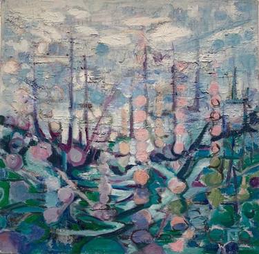 Original Abstract Paintings by Norma Trimborn