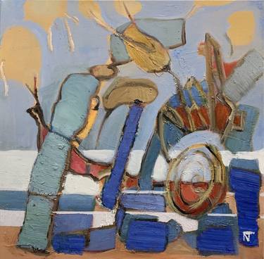 Original Abstract Paintings by Norma Trimborn