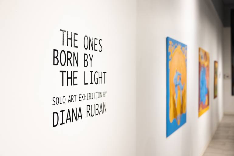 Original Conceptual Women Painting by Diana Ruban