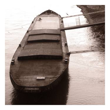 Written-Off Barge on Danube thumb