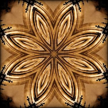 Original Abstract Architecture Collage by Zheka Khalétsky