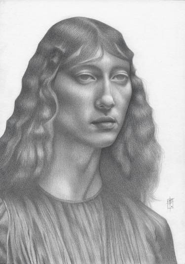 Original Figurative Women Drawing by Samuele Franceschi