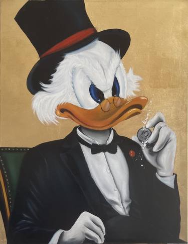 Scrooge Mc Duck as Corleone - 10 cent thumb