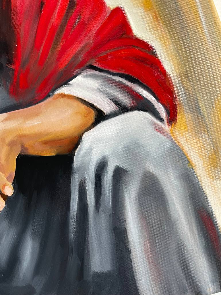 Original Figurative Religion Painting by Vicca Art